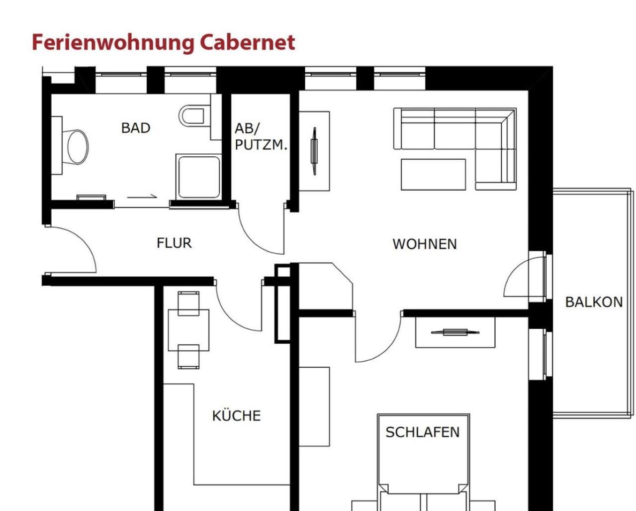 Ferienwohnungen Engelmannstift บาคาราค ห้อง รูปภาพ